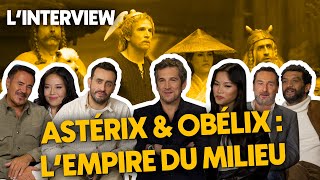 LINTERVIEW  Léquipe dASTÉRIX ET OBÉLIX  LEMPIRE DU MILIEU [upl. by Zat131]