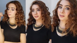 Beachy Waves Tutorial  how I style my short hair [upl. by Mullins]