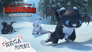 Story of the Dragons 🐉🎄 How To Train Your Dragon Homecoming  Extended Preview   Mega Moments [upl. by Josh]