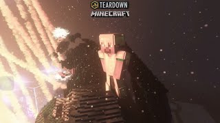 Missile Attack Can Steve Survive  4K Realistic Minecraft Teardownmods [upl. by Kirre]