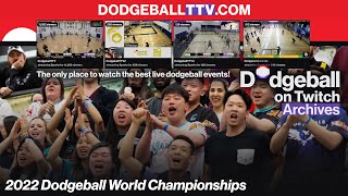 Dodgeball World Championships 2022  Mixed Foam Finals  Canada vs Malaysia [upl. by Franz251]