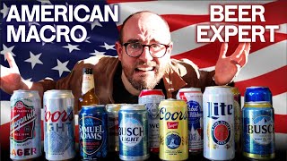 British beer expert blind tastes American macro lager  The Craft Beer Channel [upl. by Tamara]