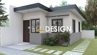 SMALL HOUSE DESIGN  460m x 800m 37 sqm  2 BEDROOM [upl. by Tecil]