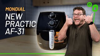 Mondial New Practic AF31 a Air Fryer simples compacta e competente [upl. by Gehlbach]