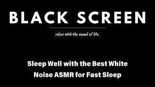 Sleep Well with the Best White Noise ASMR for Fast Sleep Rain Falling Through the Trees at Night ☔ [upl. by Pietrek]