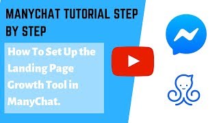 How to set up the Landing Page Growth Tool in ManyChat [upl. by Boggers]