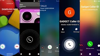 SAMSUNG M33 MOTOROLA OPPO A18 MEIZU M4 OPPO incoming calls [upl. by Menedez]