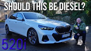 BMW 520i review  Pity its not a diesel [upl. by Oivatco112]