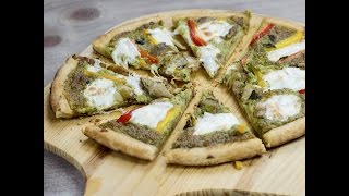 Homemade Pesto Pizza [upl. by Kelam468]