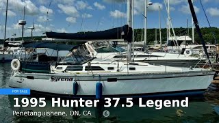 1995 Hunter 375 Legend for sale in Penetanguishene ON CA [upl. by Otrebmal202]