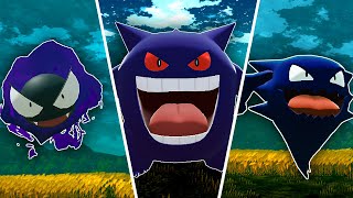 Where to find Gastly Haunter and Gengar in Pokemon Legends Arceus [upl. by Solhcin]