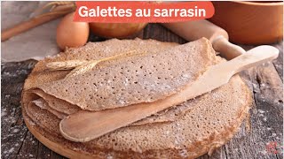 Recette de galettes au sarrasin maison [upl. by Giralda]