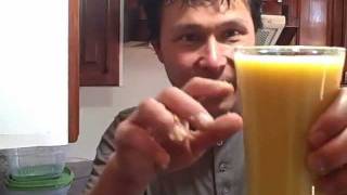 How to Make Fresh Naranjilla Juice in the Omega VRT 350 Juicer [upl. by Nashbar357]