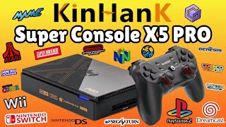 KINHANK Super Console X5 PRO Is LOADED w Over 16000 Plug amp Play Games [upl. by Irok]