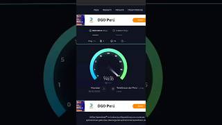 Test fibra optica 1GB Movistar Perú [upl. by Ahseenat]