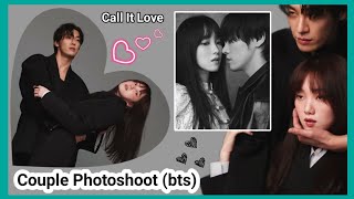 Lee Sung Kyung and Kim Young Kwang Couple Photoshoot bts and Interview  Call It Love Kdrama [upl. by Olim]