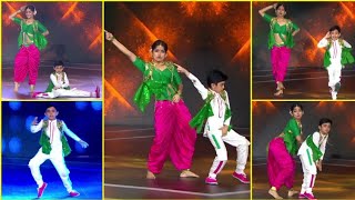 Super Dancer 4Sanchit and Vartika ka Anazing Folk Fusion dance performance [upl. by Eddi623]