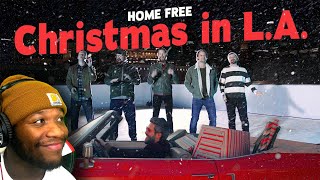 Home Free  Christmas in LA  REACTION [upl. by Leasia]