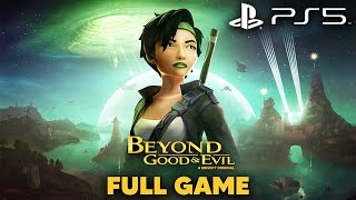 Beyond Good amp Evil 20th Anniversary Edition Full Game 4K PS5 [upl. by Melentha]