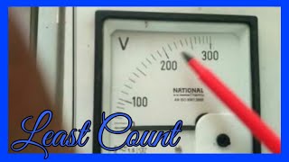 Least count of all type ammeter voltmeter [upl. by Bart]