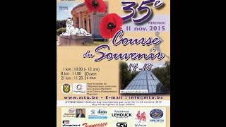 Ploegsteert  course du souvenir  le km enfants  arrivée [upl. by Anne811]