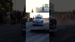 CRAZY Burnout from Classic Car [upl. by Cressi519]