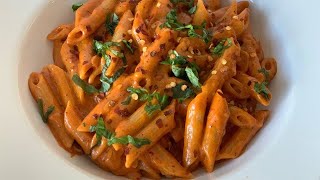 GIGI HADIDS FAMOUS Pasta without Vodka  Tiktok Spicy Pasta Recipe  Best Spicy Sauce Penne Pasta [upl. by Atteuqahc932]