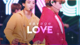 savage love  bts ver  ✧ taekook [upl. by Iborian298]