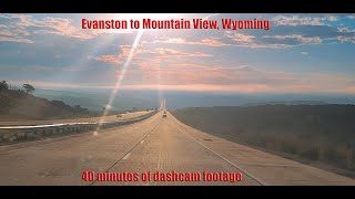 Evanston To Mountain View Wyoming [upl. by Mitman259]