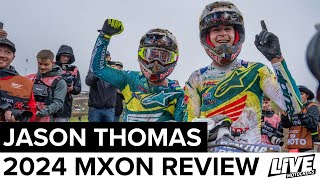 Jason Thomas 2024 MXoN Review [upl. by Millhon463]