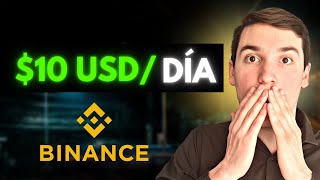 INGRESOS PASIVOS DIARIOS en BINANCE ✅ 10 ANUAL [upl. by Ynohtnad]