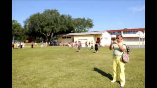 Sacred Heart Catholic Church Balloon Rosary [upl. by Airdnaxela]