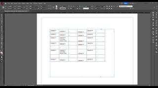 InDesign JavaScript by LFCorullón  Remove empty rowscolumns [upl. by Parette480]