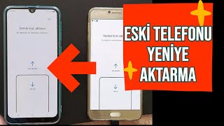 Eski Telefondan Yeni Telefona Veri Aktarma [upl. by Goran428]