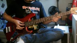 Zero Chance by Soundgarden Bass Cover [upl. by Ddene]