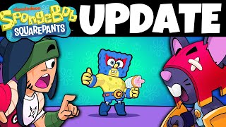 Brawl Stars Update 2 New Brawlers and SPONGEBOB [upl. by Evania407]