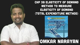 CHP 3B TOTAL EXPENITURE METHOD METHOD  ELASTICITY OF DEMAND  CHP3B  SYJC  MAHARASHTRA BOARD [upl. by Hailahk]