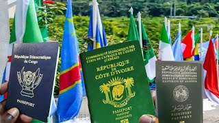 VISA Gratuit  Les Meilleurs Passeports En Afrique 2023 amp 2024 [upl. by Enyawed886]