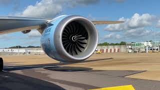 Rolls Royce Trent 1000 engine startup [upl. by Ettelliw554]