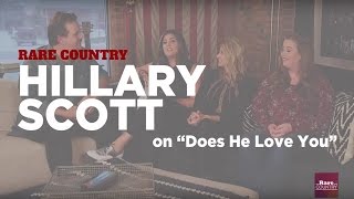 Hillary Scott on Rebas quotDoes He Love Youquot [upl. by Leacim962]