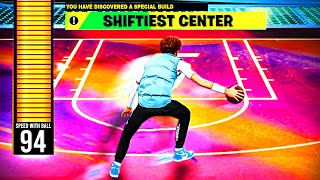 I Created The SHIFTIEST 7 Center BUILD on NBA 2K24 and Its BROKEN [upl. by Gehlbach384]