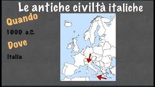 Le antiche civiltà italiche [upl. by Kersten]