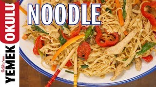 Başlangıç Seviyesindekiler İçin Sıfırdan Noodle Yapımı  Evde Noodle Makarna Tarifi [upl. by Hiram]