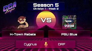 Div 1 HTown Rebels vs PSU Blue  CCA League S5 W2 [upl. by Vivie]