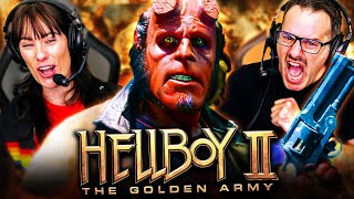 HELLBOY 2 THE GOLDEN ARMY 2008 MOVIE REACTION FIRST TIME WATCHING Hellboy II  Movie Review [upl. by Alexi]