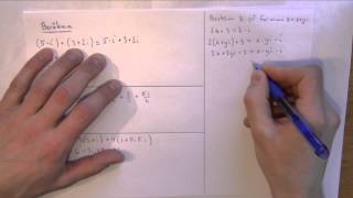 Matematik 4  Komplexa tal del 6  Addition och Subtraktion [upl. by Nesahc]