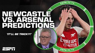 Its going to be TRICKY for Arsenal vs Newcastle  Steve Nicol reluctantly predicts the matchup [upl. by Valtin]