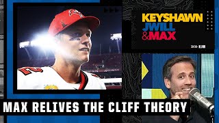 Max explains why his Tom Brady Cliff Theory was wrong once again 😬  Keyshawn JWill amp Max [upl. by Anialad]