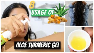 Mamaearth Aloe Vera Gel best for Hair and skin ytshorts skincare haircare shorts viralvideo [upl. by Oicnanev]