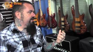 New 2016 ESP LTD Multi Scale Length Fanned Fret Bass Guitar Demonstration w Chris Cannella [upl. by Kcerb]